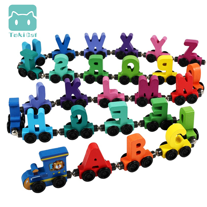 Magnetic Letter Train